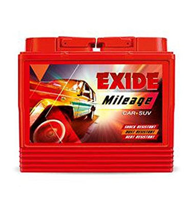Exide Din50-50ah Mileage Car Battery 