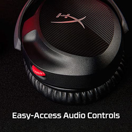 HyperX Cloud Stinger 2 Greatness Refined, Lightweight Wired Over Ear Headset with mic, Swivel-to-Mute Function, 50mm Drivers, PC Compatible - Black (519T1AA) 