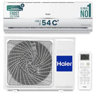 Haier 1 Ton 3 Star Twin Inverter Split AC (Copper, 7 in 1 Convertible, Frost Self Clean, HD Filter, Cools at 54°C, Long Air Throw - HSU11V-TMS3BN-INV,White) 