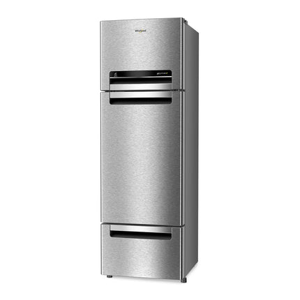 Whirlpool 300 L Frost Free Triple-Door Refrigerator (FP 343D PROTTON ROY ALPHA STEEL (Z) 