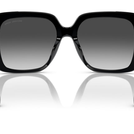 Michael Kors Womens Mallorca Sunglasses, Black, 55 