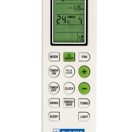 Blue Star 1.0 Ton 3 Star Split System Inv SAC (Copper, IA312VNU, 2022, Duo FInish (Matt-Gloss) White) 