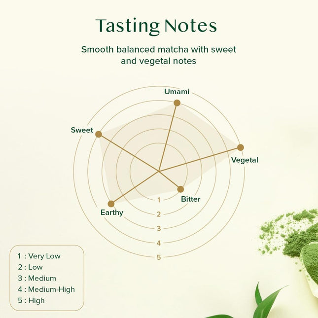 VAHDAM, Vanilla + Matcha Green Tea Powder - 50 g | Brew Delicious Vanilla Latte | Japanese Matcha Powder with 100% Natural