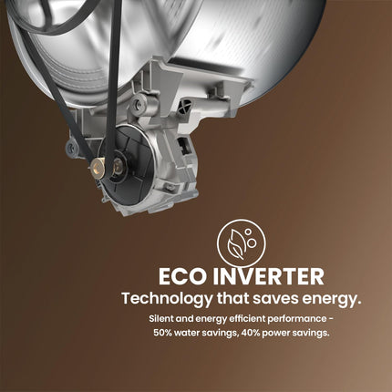 IFB 9 Kg 5 Star, DeepClean® Technology, AI Powered, WiFi, Fully Automatic Front Load Washing Machine (EXECUTIVE MXN 9014K CMS, PowerSteam®, 9 Swirl, Steam Refresh, Inbuilt Heater, Eco Inverter, Mocha) 