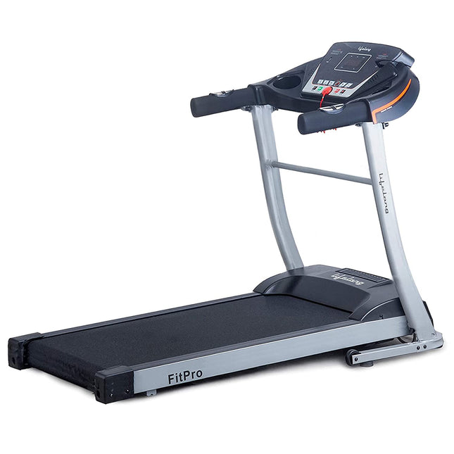 Lifelong FitPro (2.5 HP Peak) Manual Incline Motorized Treadmill for Home with 12 preset Workouts, Max Speed 12km/hr. Bluetooth Speaker|Max. User Weight 100Kg, (LLTM09) 