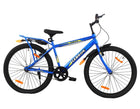 HABROK 26T IBC Premium Rigid Cycle with Inbuilt Carrier Mountain Bicycle Without Gear Single Speed for Men Ideal for 13 + Years, 18 Inches (Blue) 