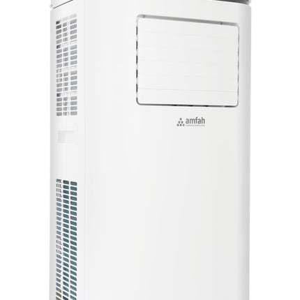 AMFAH AMF-P18 DAC | 1.5 Ton Portable AC with Dehumidifier | Air Filter | Remote Control | Timer | Sleep Mode | No Manual Drainage | Movable Design | 1-Year Product & 4-Year Compressor Warranty 