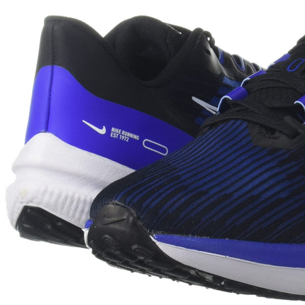Nike Mens Air Winflo 9 Black/White-Old Royal-Racer Blue Running Shoe - 6 UK (7 US) (DD6203-004)