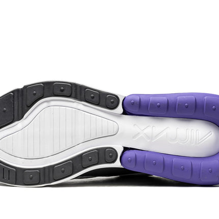 NIKE Mens Air Max Running Shoes 270-White/White-Persian Violet-Dark Grey-Ah8050-107-10Uk