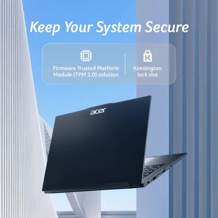 acer TravelLite Smart FHD TL04-51M Laptop, Intel Core i5 1334u 13th Gen 8 Core with 16GB Ram / 512GB NVMe SSD/Intel Iris Xe Graphics/Windows 11 / MS-Office / 14 Inch / 1 Year Brand Warranty 