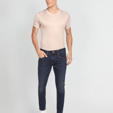 U.S. POLO ASSN. Men's Slim Jeans (UDJEN0709_Dark Blue 