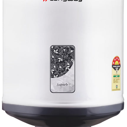 Longway Superb 10 Ltr 5 Star Rated Automatic Instant Water Heater for Home, Water Geyser, Water Heater, Electric Geyser with Multiple Safety System & Anti-Rust Coating (Gray, 10 Ltr) 