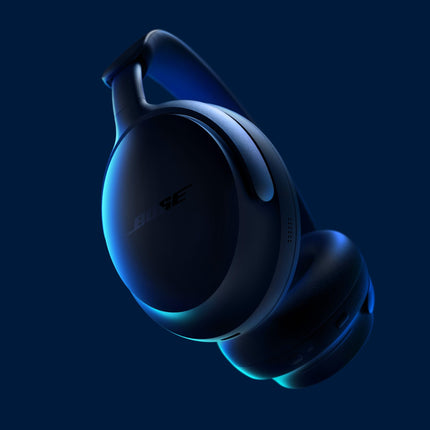 Bose QuietComfort Ultra Bluetooth Headphones, Wireless Headphones with Spatial Audio, Over Ear Noise Cancelling Headphones with Mic, Up to 24 Hours of Battery Life, Lunar Blue - Limited Edition Color 