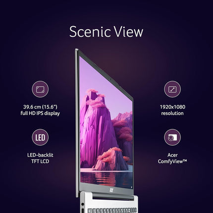 Acer Aspire 3 (2025) Intel Core i5 13th Gen 1334U - (16 GB/512 GB SSD/Intel UHD Graphics/Windows 11 Home) Thin and Light Laptop/15.6" FHD IPS Display/Metal Body/Silver/1.5 Kg/MSO 2021/3 Years Warranty 