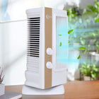 Ekvira High Speed Fan | High-Speed, Small, Compact, Portable 120° Wide Oscillation for Home, Kitchen, Office |1.2ft Height | Without Water | Includes USB Mobile Charger -White 