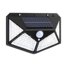 BRITSPEAR Waterproof Solar 100 LED Lights for Outdoor Use in Gardens, Patios, Garages, Decks, Pathways, and Porches Solar Lights Outdoor Motion Sensors with 3 Modes (Classic) 