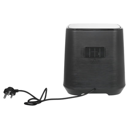 AMERICAN MICRONIC- Air Fryer-Digital- 6.5 Litre, 8 Preset Menus, 1700W Power, 200C Temperature and 60 Minute Timer - AMI-AFD-65LDx-Digital- Free recipe book-Black & Steel 