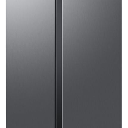 Samsung 653 L, 3 Star, Frost Free, Double Door, Convertible 5-in-1 Digital Inverter, Side By Side AI Enabled Smart Refrigerator with WiFi (RS76CG8003S9HL, Silver, Refined Inox, 2025 Model) 