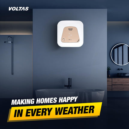 Voltas 10 L Storage Water Geyser (Magna 10L, White) 