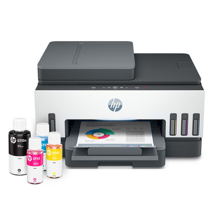 HP Smart Tank 790 All-in-One Auto Duplex WiFi Colour Printer with ADF and FAX, Print, Scan & Cope for Office with ADF and FAX 