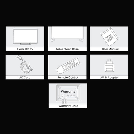 Haier 164 cm (65) New M80F Series 4K Ultra HD Smart Mini LED Google TV H65M80FUX (2025 Model) 