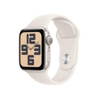 Apple Watch SE (2nd Gen, 2023) [GPS 40mm] Smartwatch with Starlight Aluminum Case with Starlight Sport Band. Fitness & Sleep Tracker, Crash Detection, Heart Rate Monitor, Retina Display 