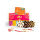 Open Secret Festive Gift Box | Combo of 4 | Cookies Gift Hamper, Cookies, Gift Hamper, Holi Gift Hampers, Gift Set, Corporate Gifts for Employees with Festive Card 