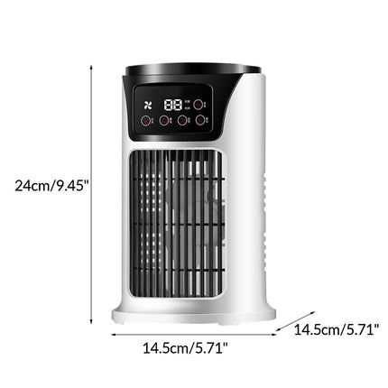 LOOM TREE® Portable Air Conditioner USB Evaporative Air Cooler Fan for Home Office Desk | Home & Garden | Home Improvement | Heating, Cooling & Air | Portable Fans 