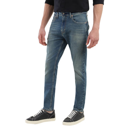 Levi's Men's 512 Slim Tapered Fit Mid Rise Light Fade Stretchable Jeans Blue 