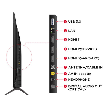 TCL 108 cm (43 inches) 4K Ultra HD Smart QLED Google TV 43C655 (Black) 