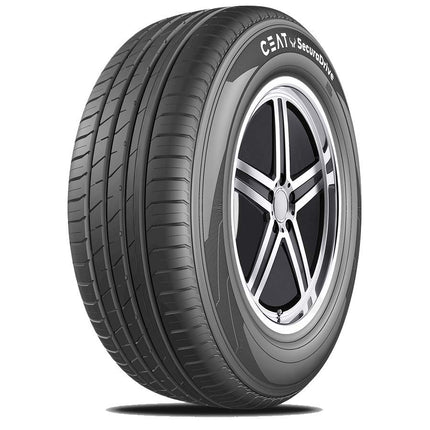 Ceat SecuraDrive 215/60 R16 95H Tubeless Car Tyre,Black,Medium 