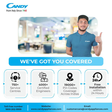 CANDY 165L 1 Star Direct Cool Single Door Refrigerator with Stabilizer free Operation (Red Mono, CSD1761RM) 