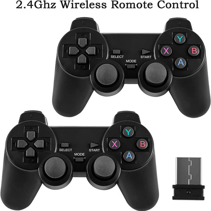 New World TV Video Games for Kids Wireless 64GB Memory, HD Classic Games Console with TF Card, 9 Emulator Console, HDMI Output TV Video Game Console Game Stick 
