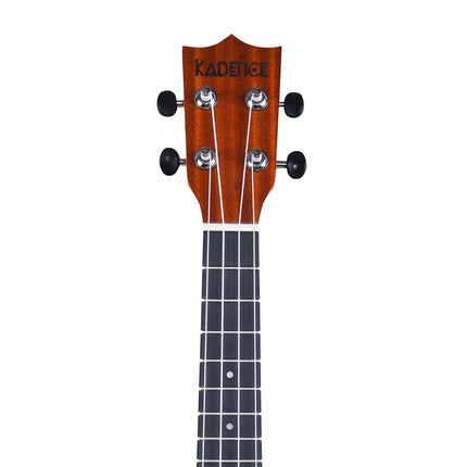 Kadence Concert Ukulele 23", Cinnamon Brown colour, fluorocarbon strings, matt finish with strap and bag (Spring Summer Collection of Ukuleles) 