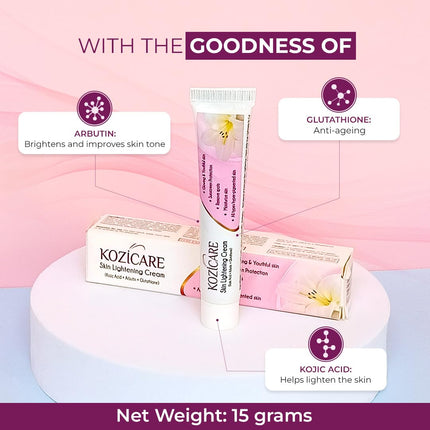 HealthVit Kozicare Cream for Skin-Hydrating-And-Moisturizing (Combination Skin) 15g 