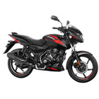 Bajaj Pulsar 125 DI Carbon UG Motorbike/Motorcycle | Ebony Black & Red Decals booking for Ex-Showroom 
