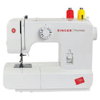 Singer Promise 1408 Zig-Zag Sewing Machine, 8 Built-in Stitches, 24 Stitches Functions with 70W Powerful motor & Feed dog with106 Teeth in 6 Rows (White)-Get Free Online Interactive Master Class 