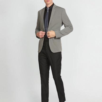 Arrow Men's Tailored Regular Fit Seersucker Blazer (ARAFBZ5067_Sage Green 
