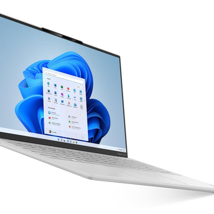 Lenovo Yoga Slim 7 Carbon Intel Evo Core i7 1360P 13.3"(33.7cm) 2.5K IPS 400Nit Laptop(16GB/1TB SSD/Win 11/Office 2021/Backlit KB/1Yr Warranty/Alexa/3 Month Game Pass/Moon White/984g),83AY003CIN 