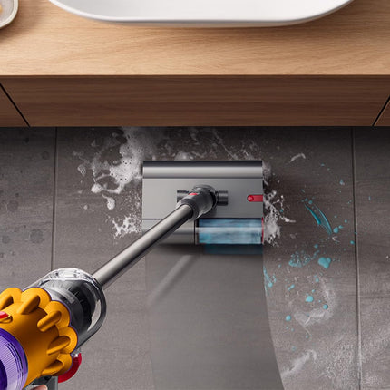 Dyson V12S Detect Slim Submarine Wet And Dry Hepa Filter Vacuum Cleaner, 1 Count, 350Ml, Yellow 