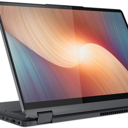 Lenovo Ideapad Flex 5 Ryzen 7 5700U 14" (35.5Cm) AMD Wuxga+IPS 2-in-1 Laptop (16Gb/512Gb Ssd/Win 11/Office 2021/Backlit Kb/Fingerprint/Fhd Camera/Alexa/3 Month Game Pass/Storm Grey/1.55Kg),82R900ELIN 