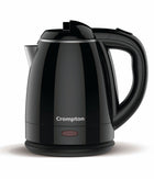 Crompton ActivHot Electric Kettle | 1.2 Litres | Cool Touch | Black 
