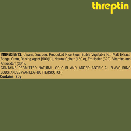 Threptin Protein Diskettes| Healthy Snacks for Men and Women - 275g, High Protein Diskette enriched with Casein Protein, Essential Vitamins, Minerals and Antioxidant -Vanilla Flavor|100% Veg 