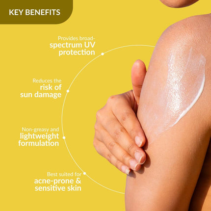 Fixderma Shadow Sunscreen SPF 50+ PA+++ Gel Broad Spectrum Sunscreen For UVA & UVB Protection | Women & Men (40 g (Pack of 1), 50, Sun Protection Factor (SPF) 