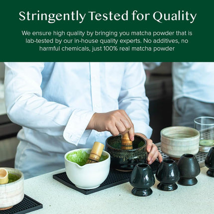 VAHDAM, Vanilla + Matcha Green Tea Powder - 50 g | Brew Delicious Vanilla Latte | Japanese Matcha Powder with 100% Natural