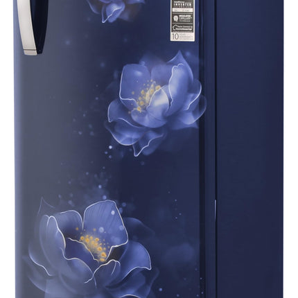 Whirlpool 207 L 5 Star Icemagic Pro Inverter Direct-Cool Single Door Refrigerator (230 IMPRO ROY 5S INV SAPPHIRE ABYSS-Z1, Blue, 2024 Model) 