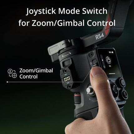 DJI 3-Axis Gimbal Stabilizer for DSLR and Mirrorless Cameras Canon/Sony/Panasonic/Nikon/Fujifilm, 2nd-Gen Native Vertical Shooting, 2-Mode Switch Joystick, Teflon Axis Arms, Camera Gimbal, Black 