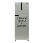 Panasonic 260 L Double Door 3 Star AI Enabled Inverter Technology Frost Free Refrigerator Appliance (NR-TH272CVHN, Electric Grey, Jumbo Fresh Vegetable Basket, Net Capacity 237L) 