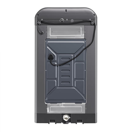 Godrej Smart Choice 10 Kg 5 Star, AI Tech, Inbuilt Heater, Fills Tub at ~0 Water Pressure, Steel Drum Fully Automatic Top Load Washing Machine (WTEON ADA 10 5.0 FEFH GLGR, Glacial Grey) 