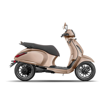 Chetak Premium 2024 by Bajaj Auto High Speed Electric Scooter Hazelnut with On-board Charger Ex-Showroom 